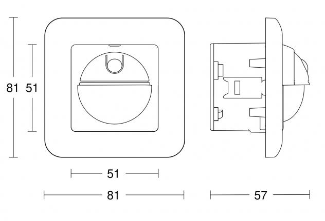  IR 180 UP easy Concealed wiring